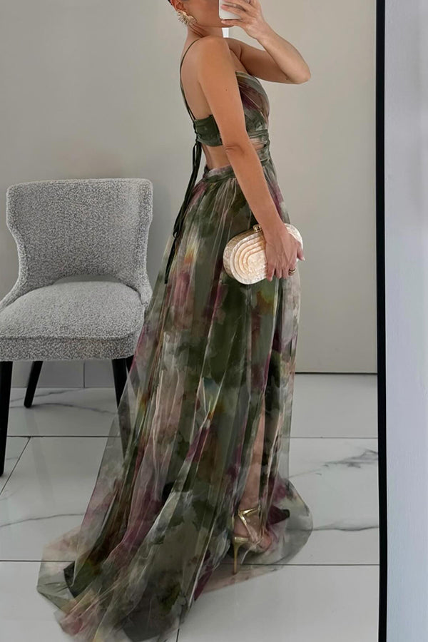 Florence™ | Robe longue ravissante à imprimé fleuri