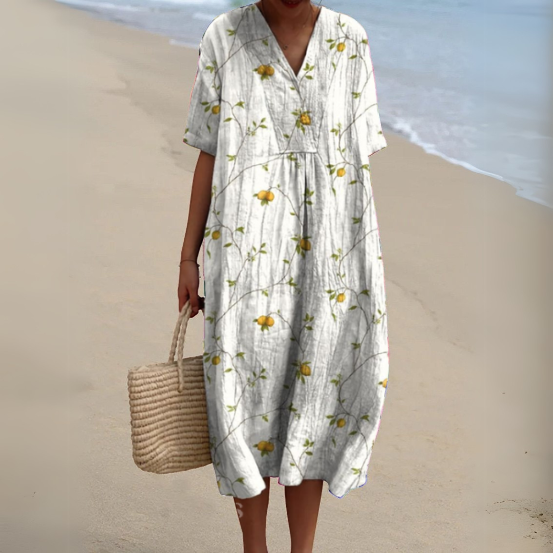 Pauline | Robe d'Été à Fleurs