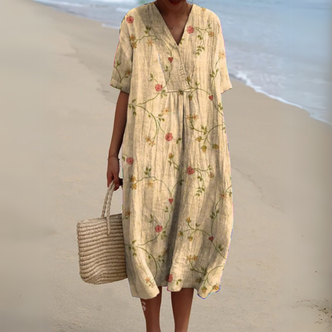 Pauline | Robe d'Été à Fleurs