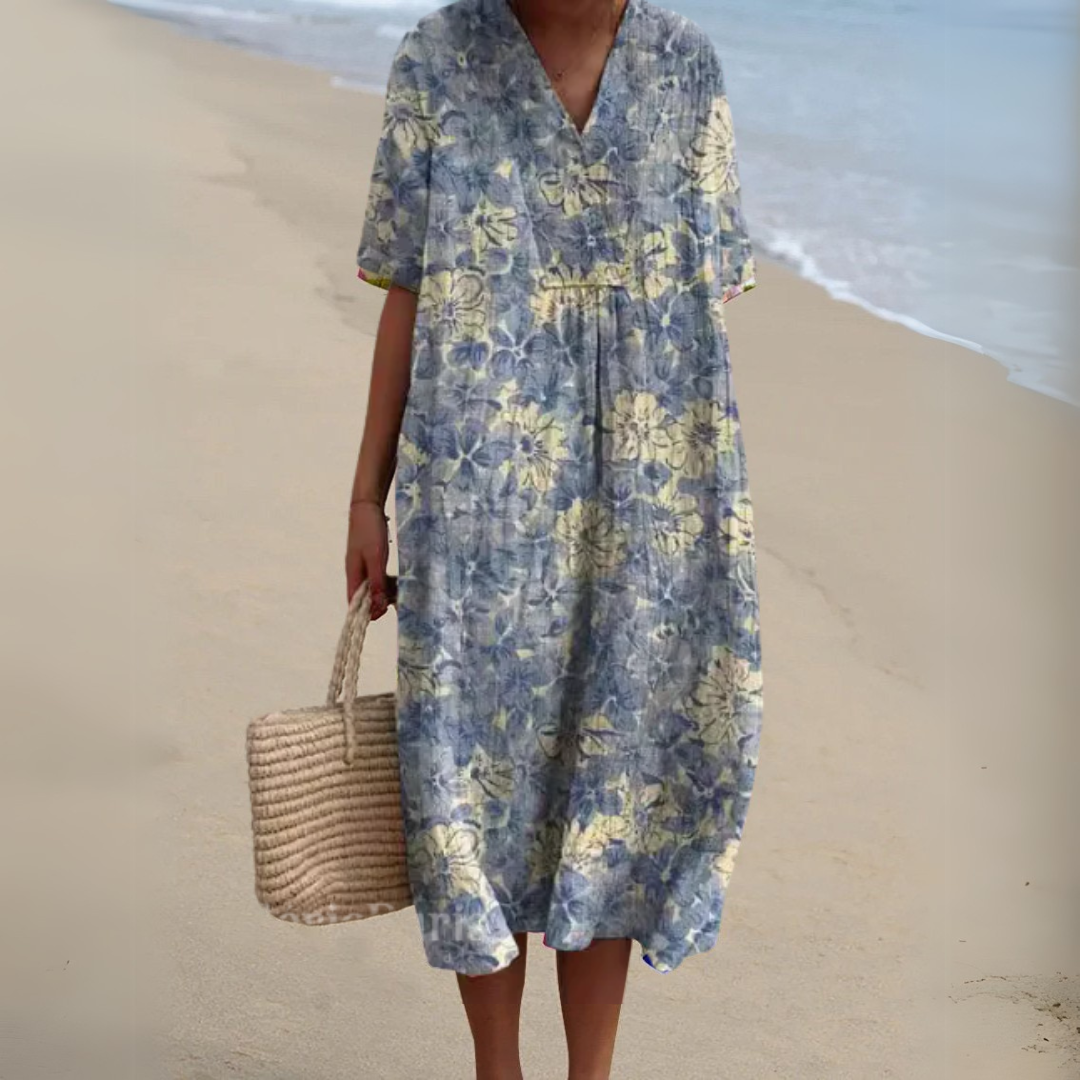 Pauline | Robe d'Été à Fleurs