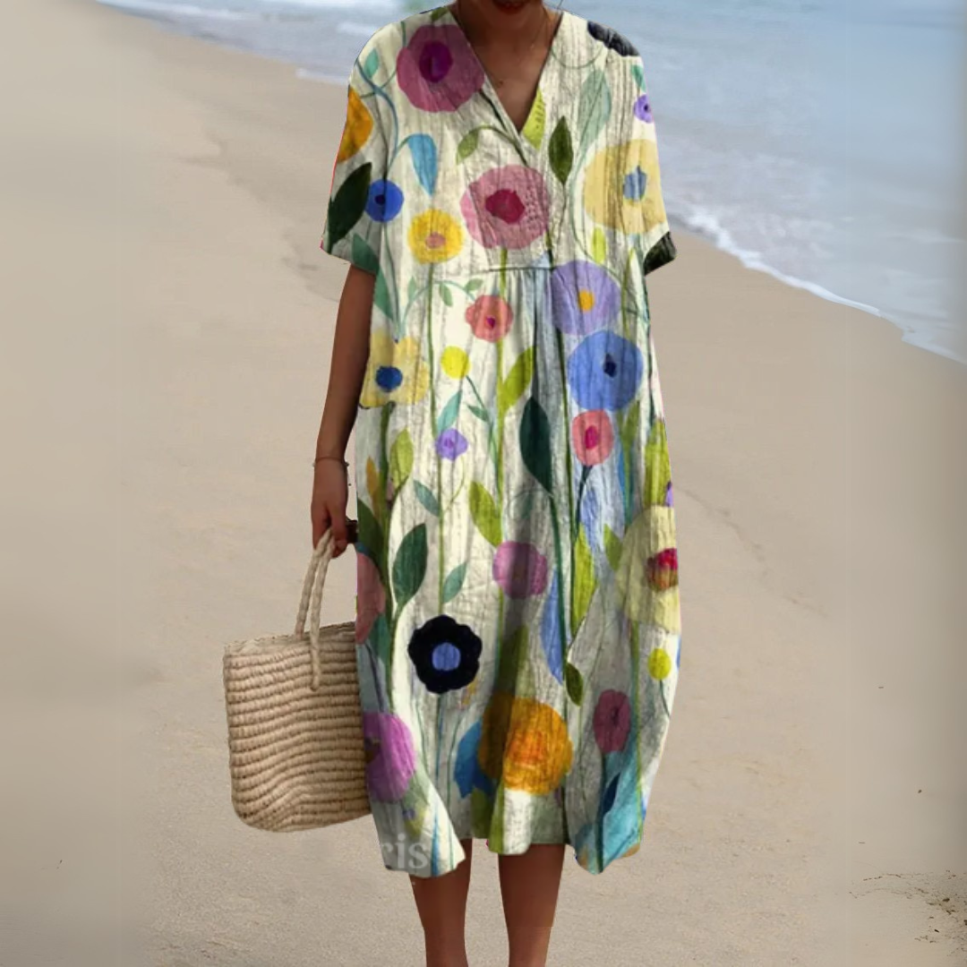 Pauline | Robe d'Été à Fleurs