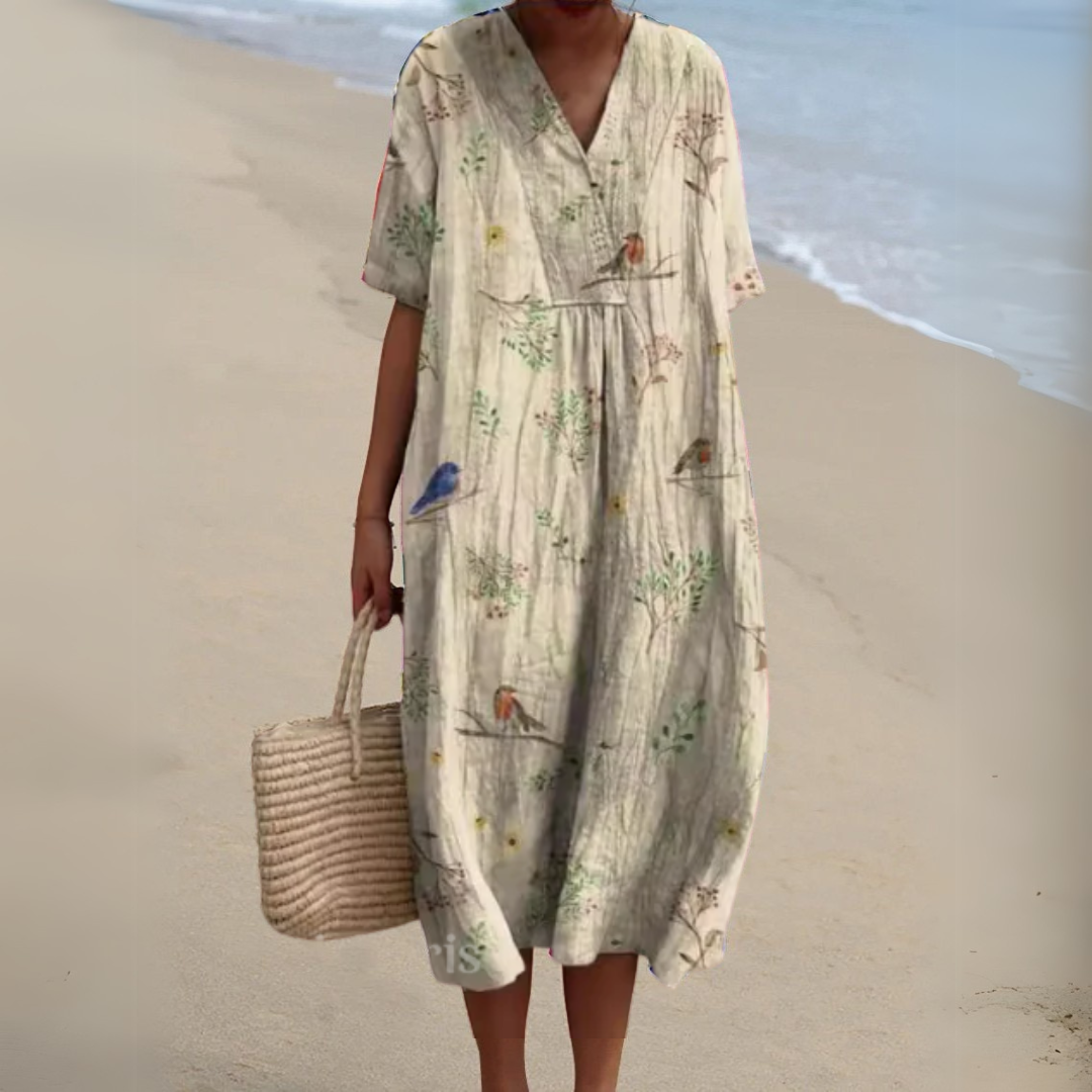 Pauline | Robe d'Été à Fleurs