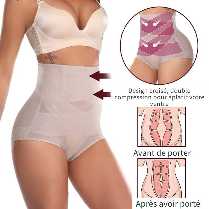 Culotte Gainante Croisée