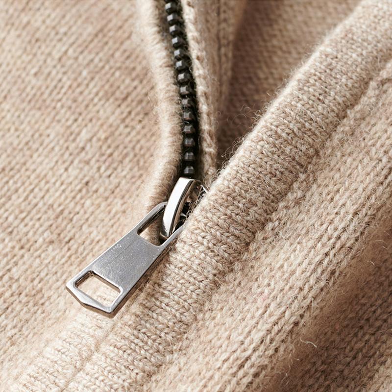Pull Erik™ de Qualité Supérieure avec Fermeture Zippée
