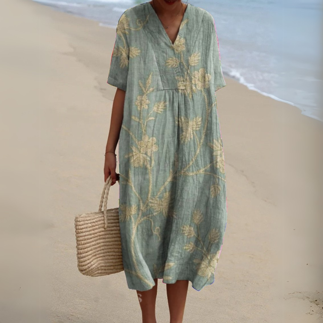 Pauline | Robe d'Été à Fleurs