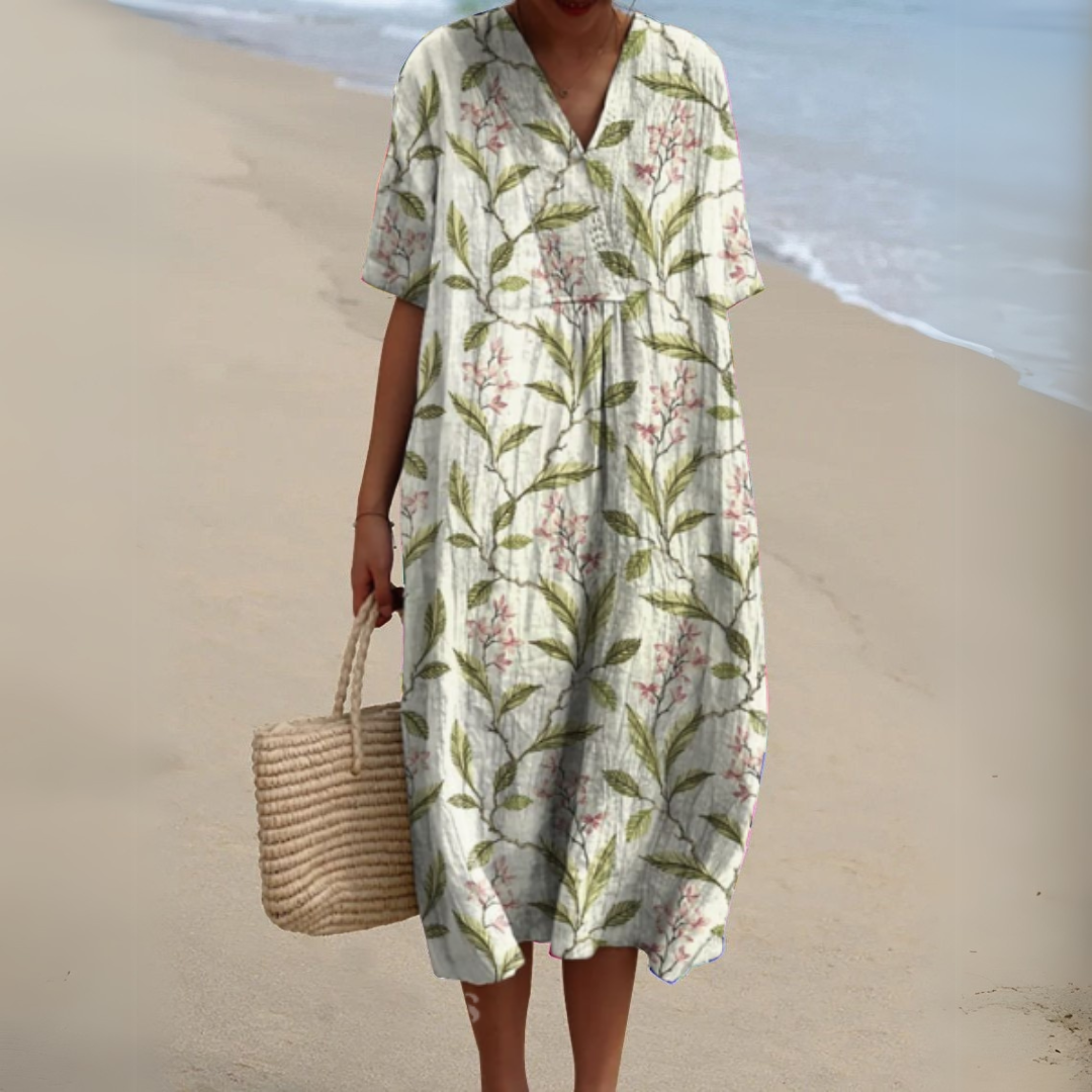 Pauline | Robe d'Été à Fleurs