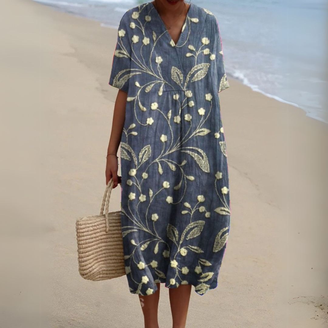 Pauline | Robe d'Été à Fleurs