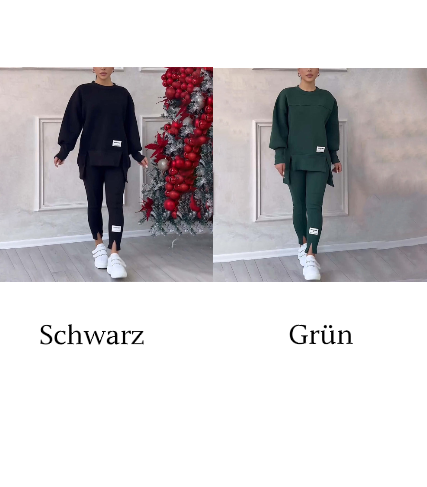 Chloe | Ensemble sweat-shirt et leggings pour femme