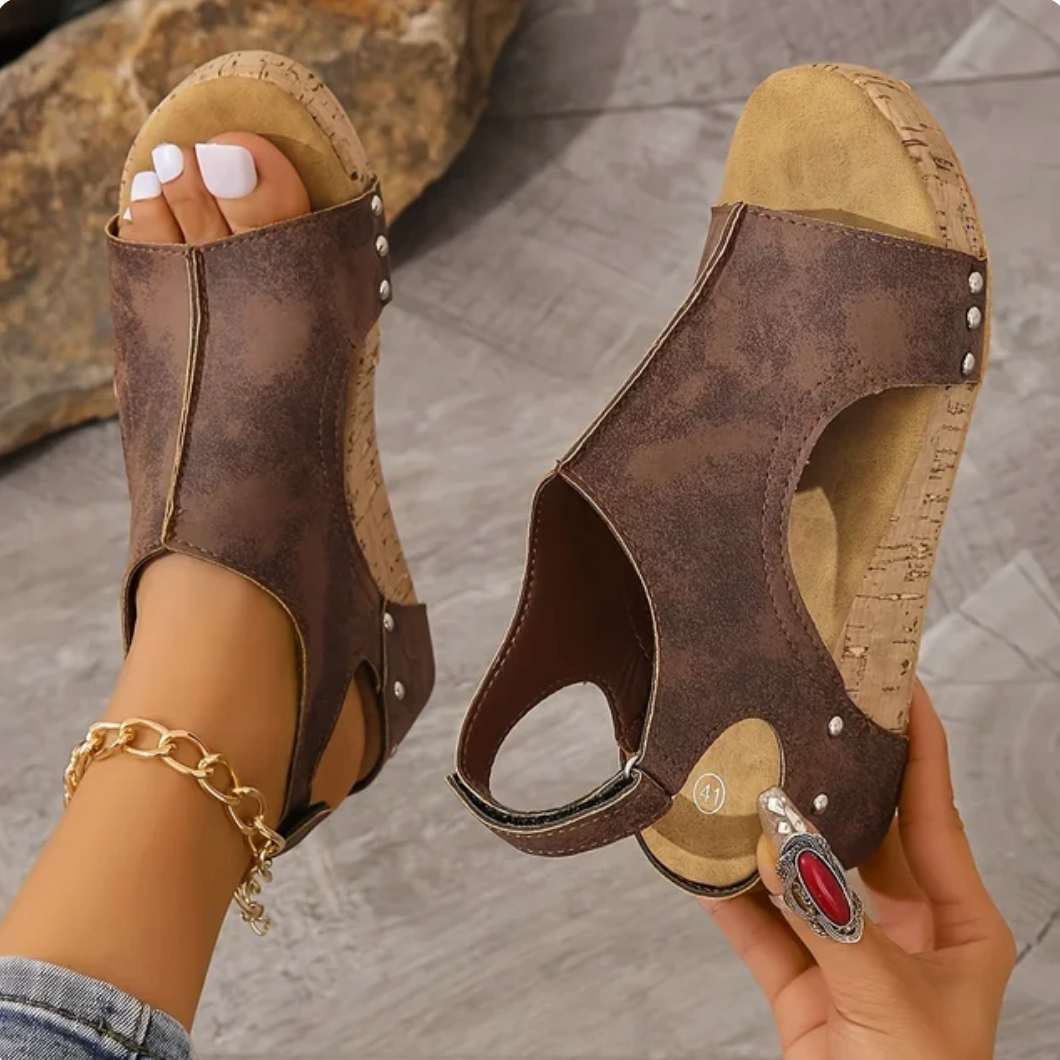 JuliaConfort™ - Chaussure en cuir confortable et élégante