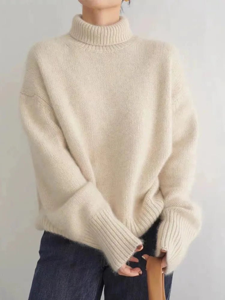 Juliette | Pull en cachemire à col roulé