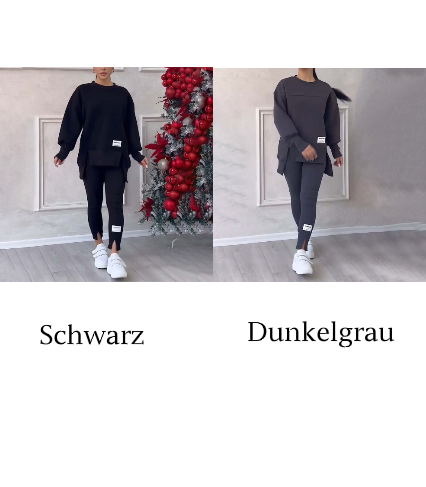 Chloe | Ensemble sweat-shirt et leggings pour femme