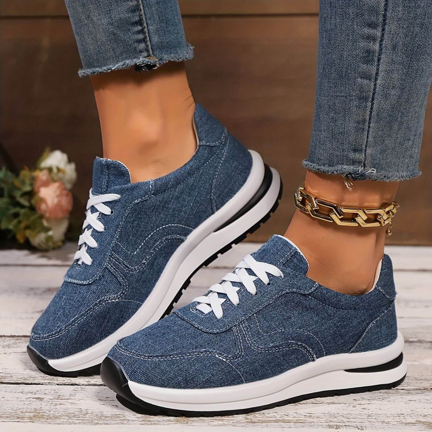 Lilian™ – Chaussures Orthopédiques avec Semelle Épaisse