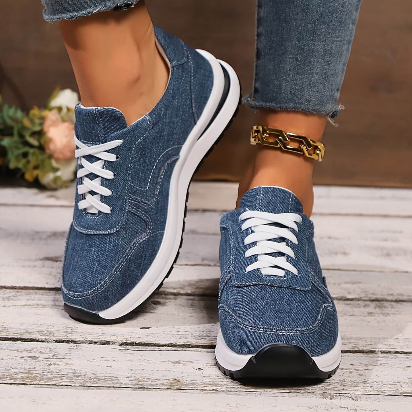 Lilian™ – Chaussures Orthopédiques avec Semelle Épaisse