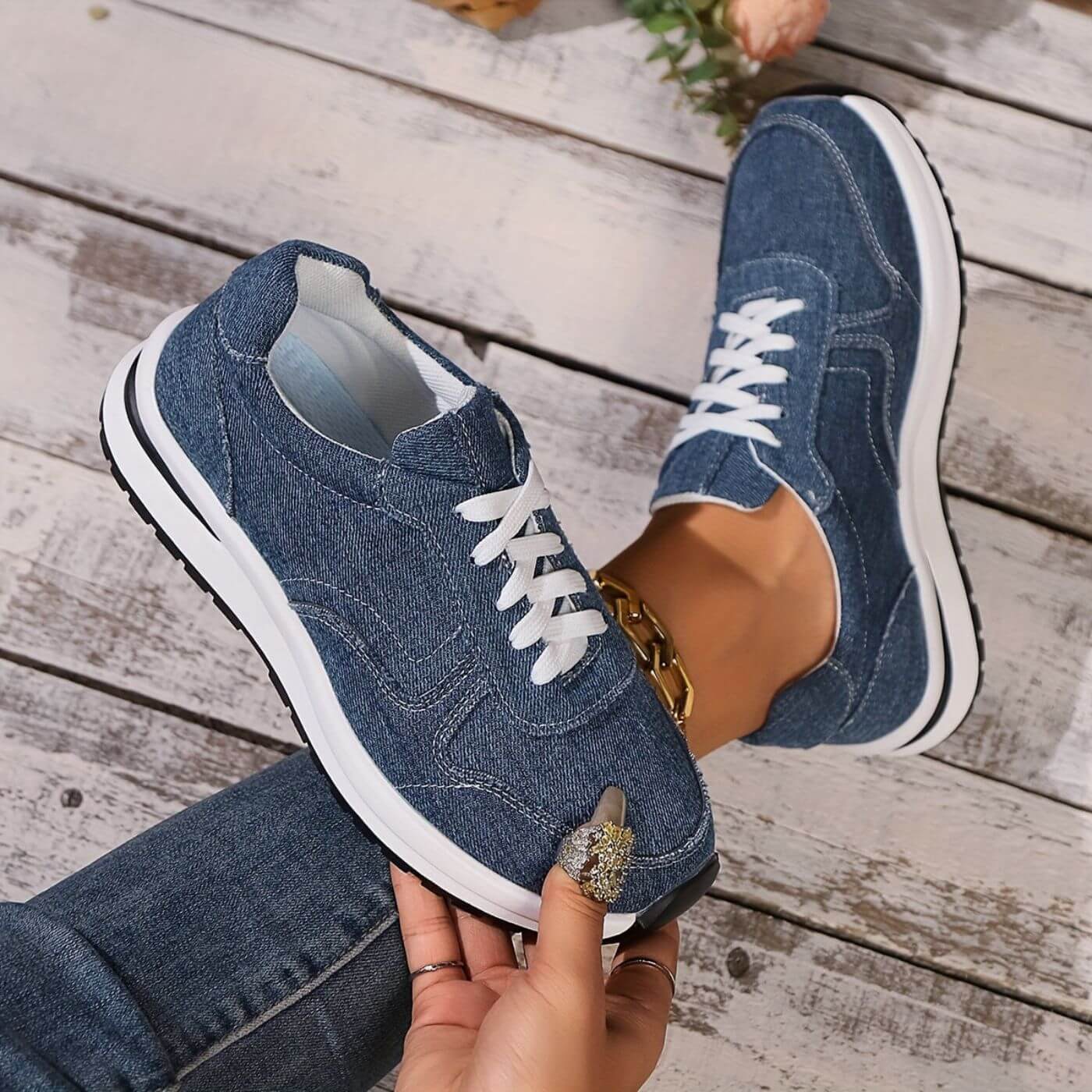 Lilian™ – Chaussures Orthopédiques avec Semelle Épaisse