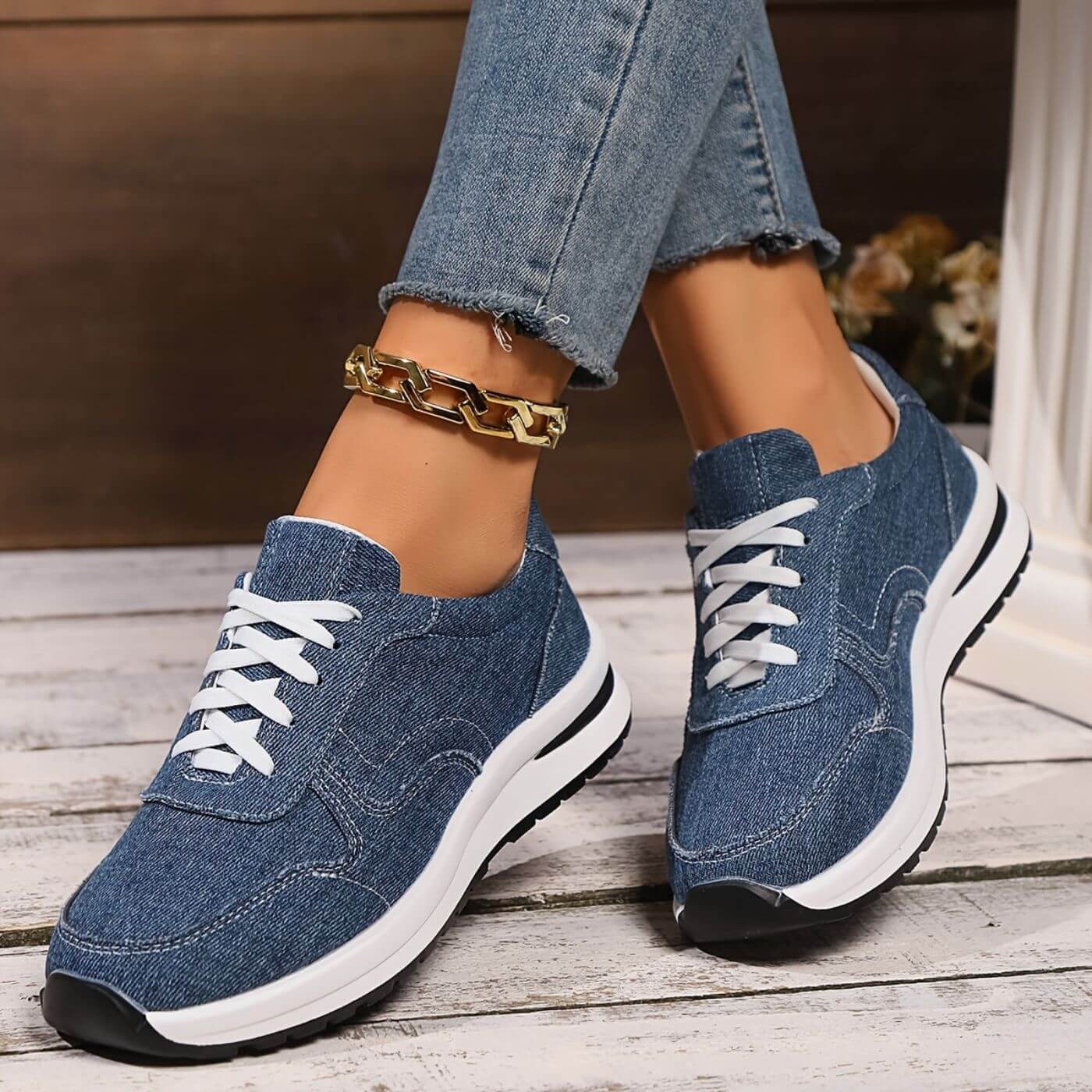 Lilian™ – Chaussures Orthopédiques avec Semelle Épaisse