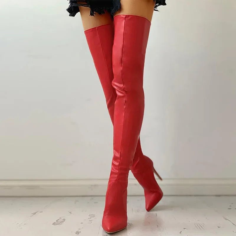 Bottes talons hauts 11 cm