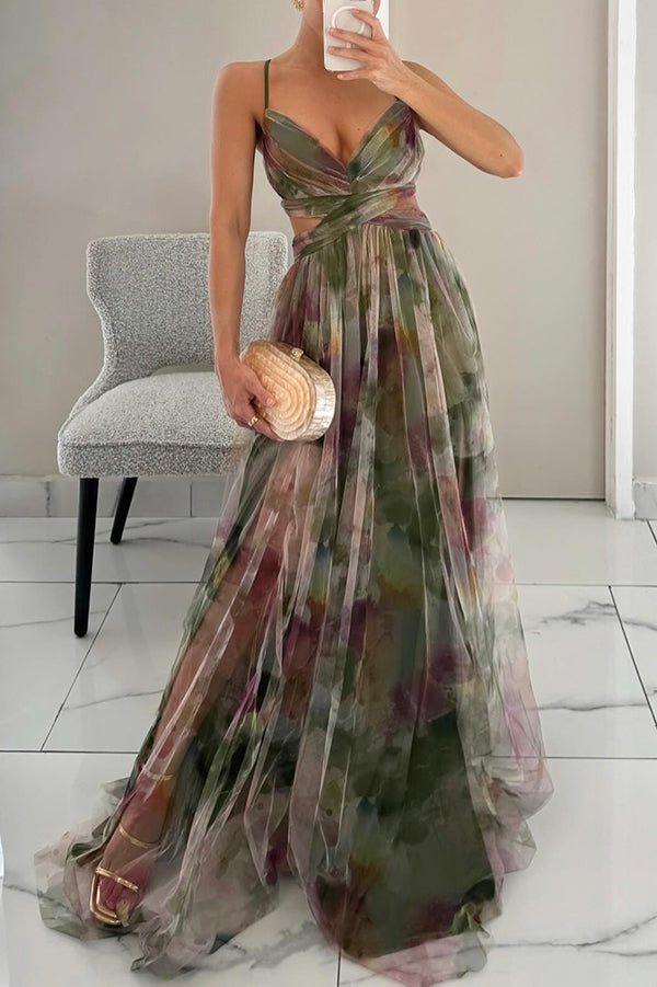 Florence™ | Robe longue ravissante à imprimé fleuri