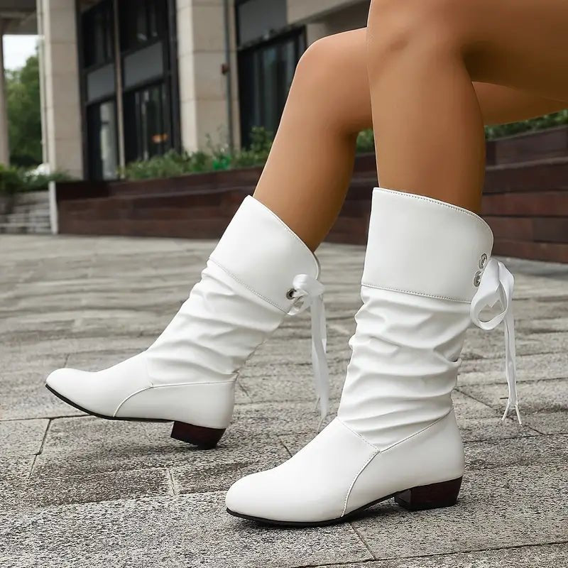 Bottines Retro en cuir