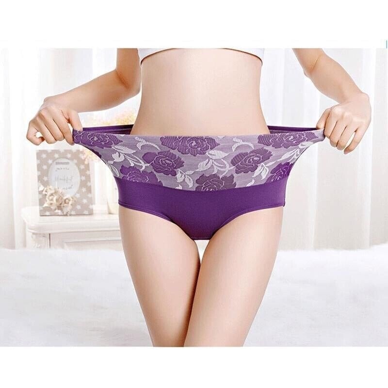 Lot de 3 culottes taille haute en coton