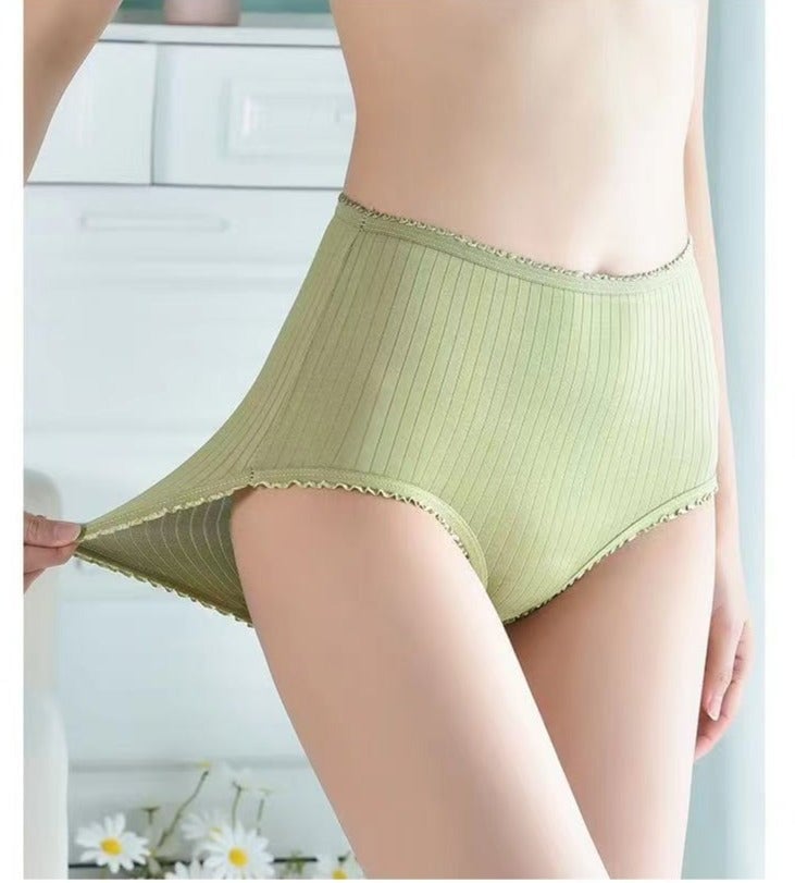 Lot de 3 culottes taille haute en coton