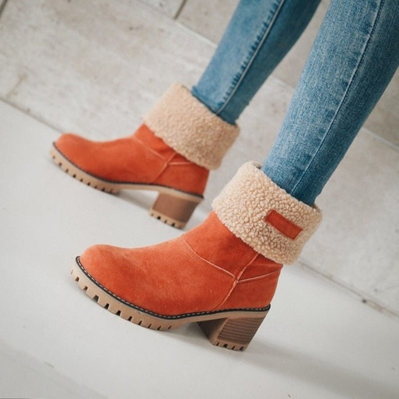 Bottes doublées pour femmes