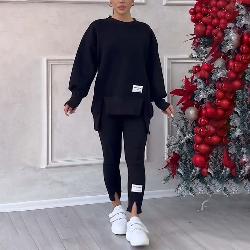 Chloe | Ensemble sweat-shirt et leggings pour femme