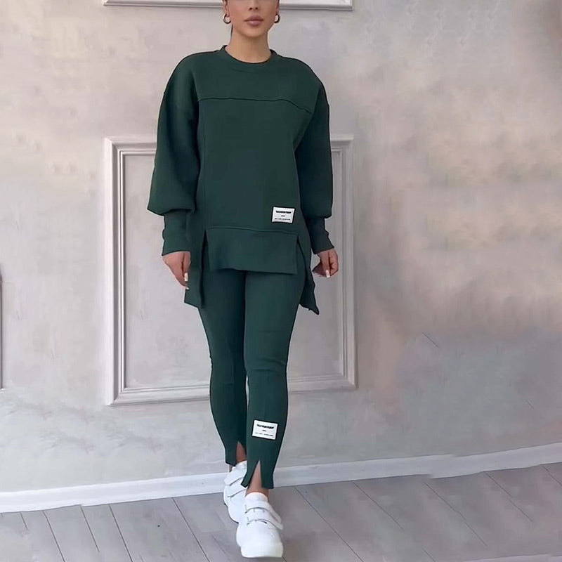 Chloe | Ensemble sweat-shirt et leggings pour femme