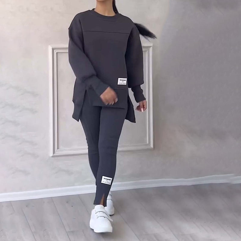 Chloe | Ensemble sweat-shirt et leggings pour femme