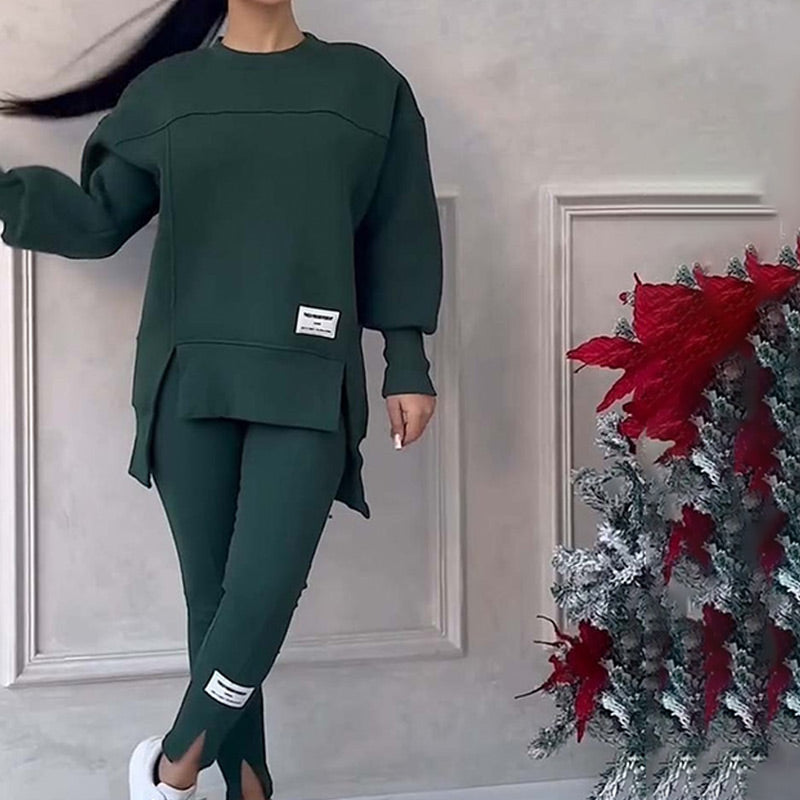 Chloe | Ensemble sweat-shirt et leggings pour femme