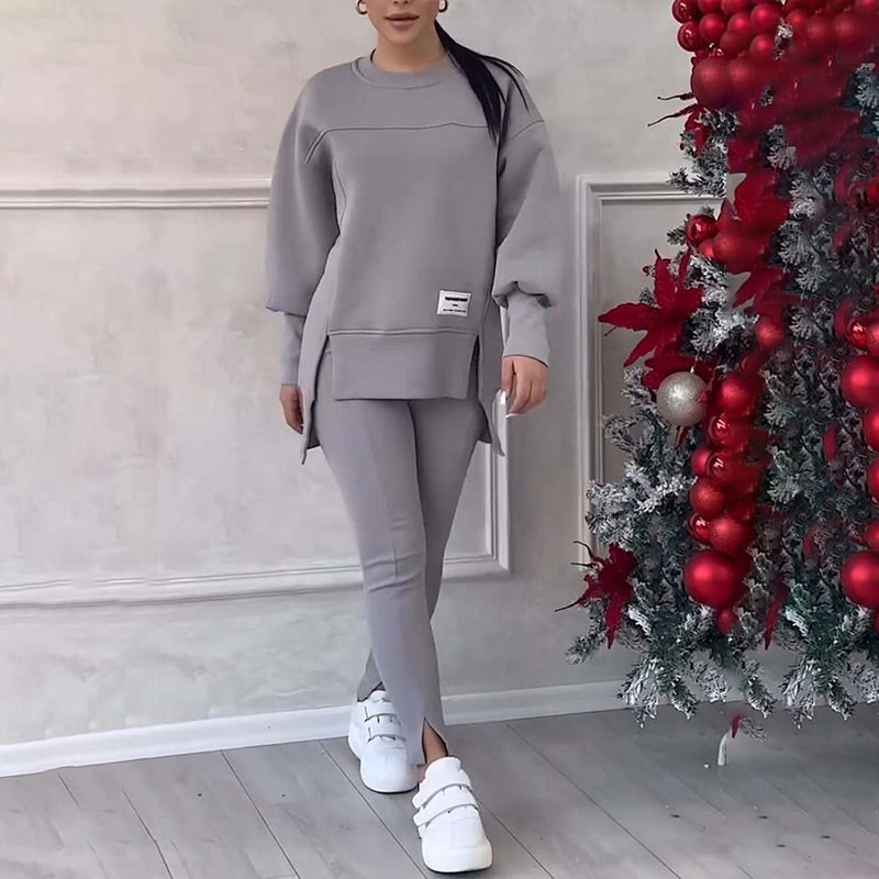Chloe | Ensemble sweat-shirt et leggings pour femme