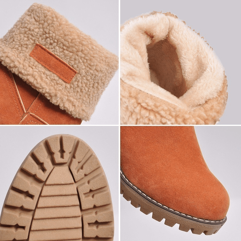 Bottes doublées pour femmes