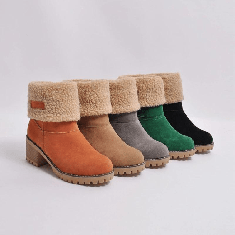 Bottes doublées pour femmes