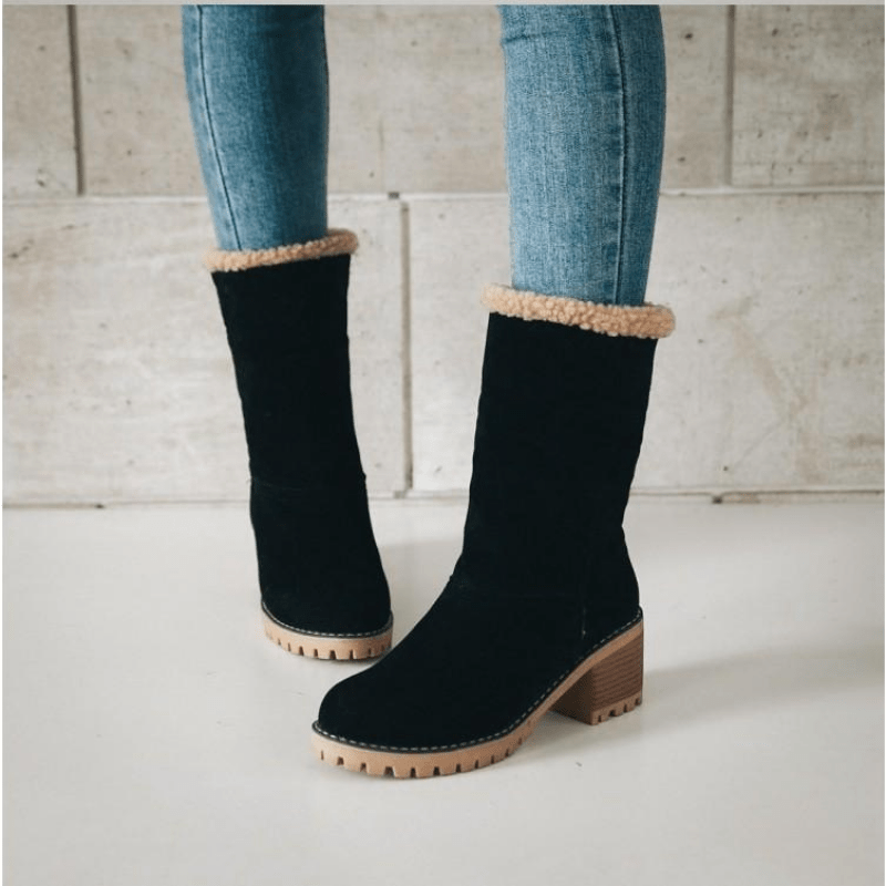 Bottes doublées pour femmes