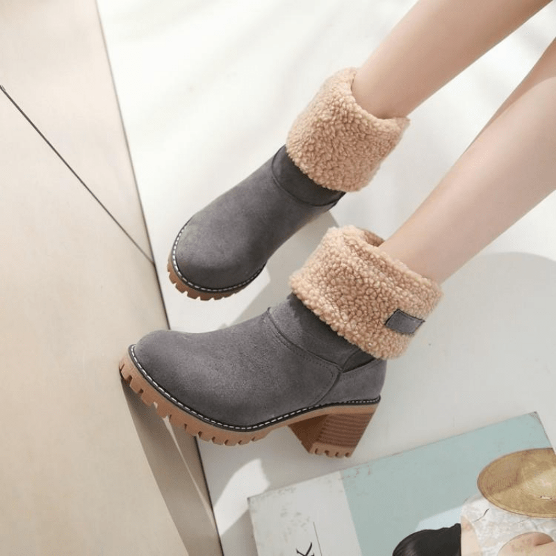 Bottes doublées pour femmes