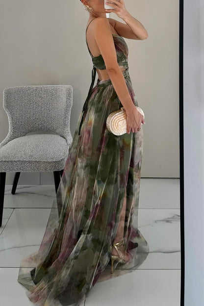 Florence™ | Robe longue ravissante à imprimé fleuri