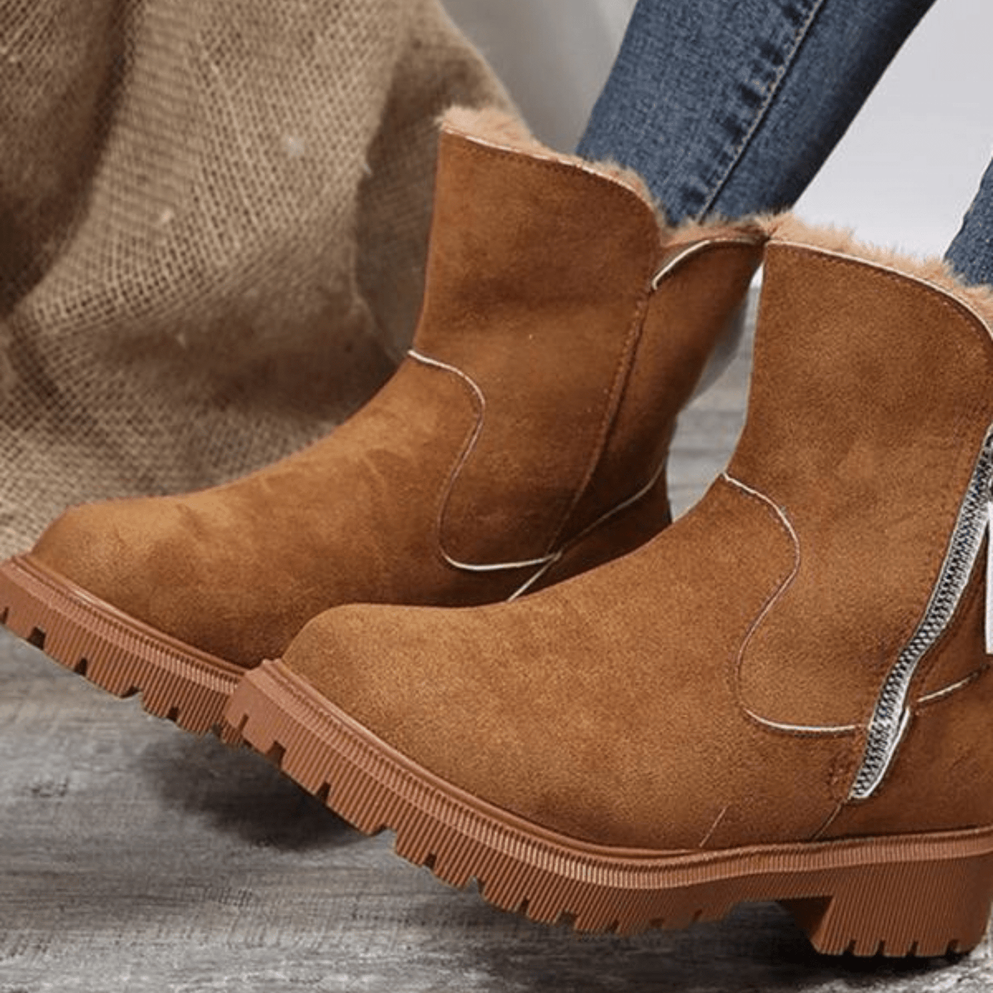 Lira | Bottes d'hiver zippées