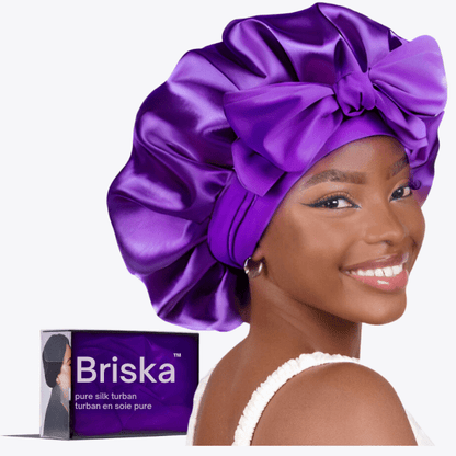 Bonnet en soie pour cheveux