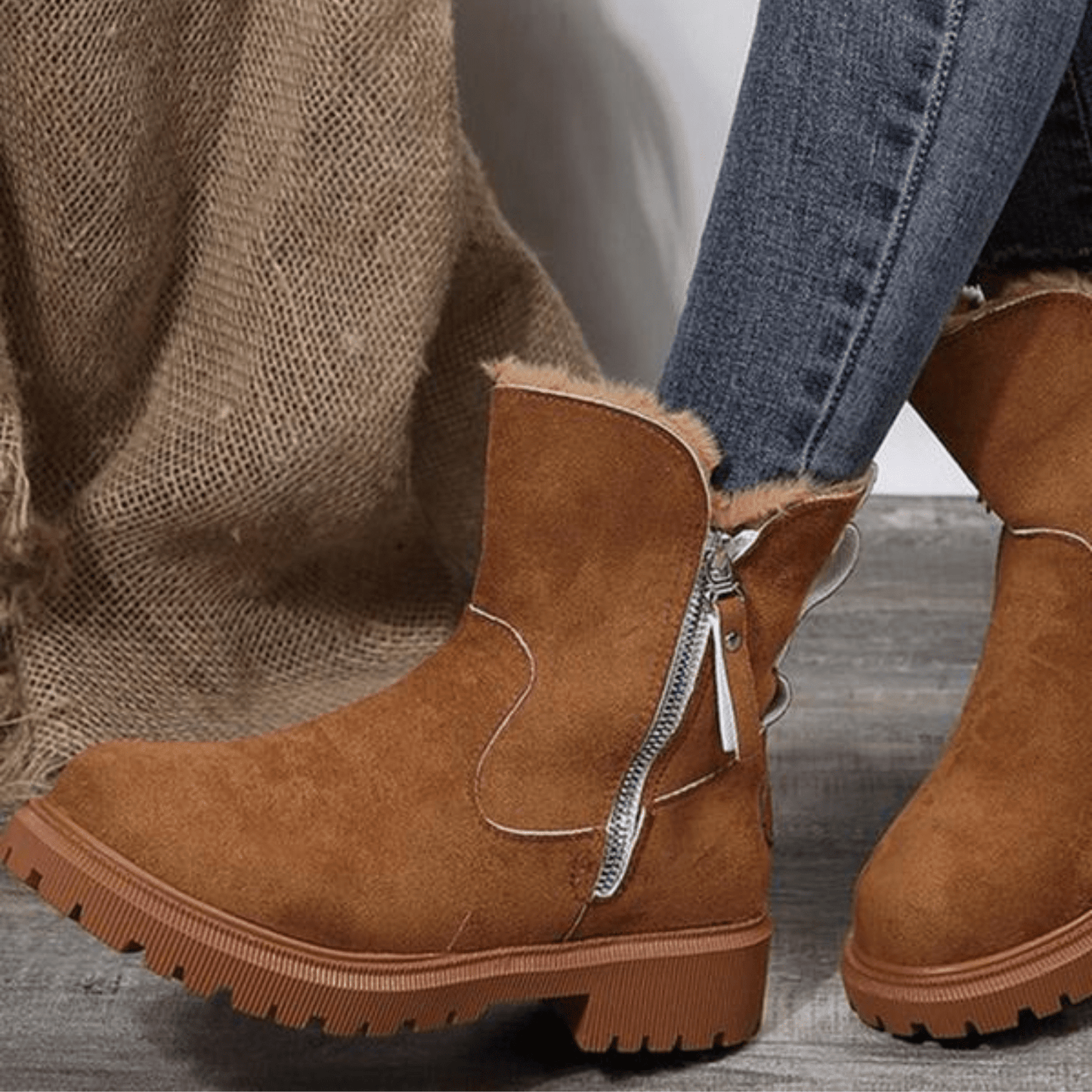 Lira | Bottes d'hiver zippées