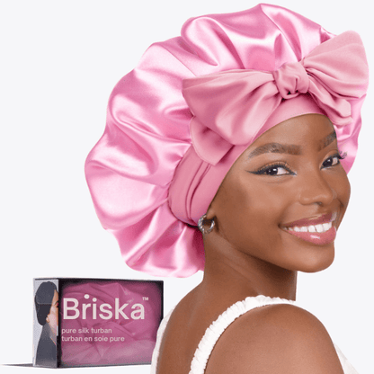 Bonnet en soie pour cheveux
