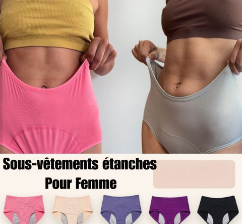 Culottes 2025 taille haute anti-fuite - Protection et confort