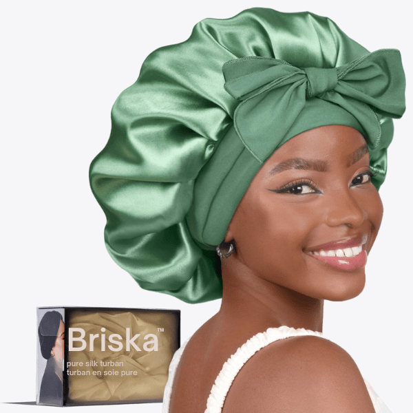 Bonnet en soie pour cheveux