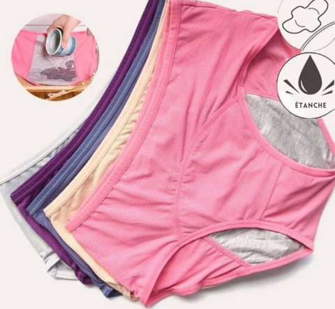 Culottes 2025 taille haute anti-fuite - Protection et confort