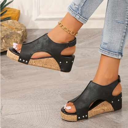 JuliaConfort™ - Chaussure en cuir confortable et élégante