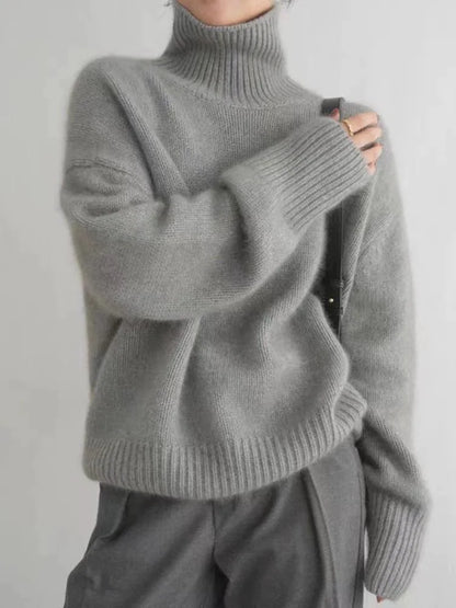 Juliette | Pull en cachemire à col roulé