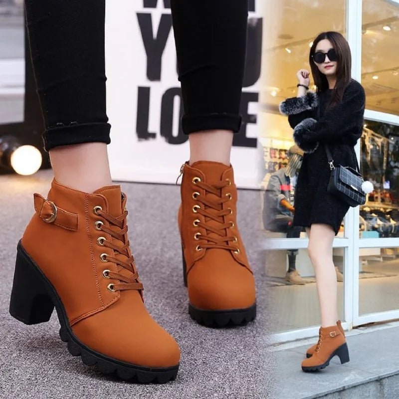 Bottes à talons hauts pour femmes