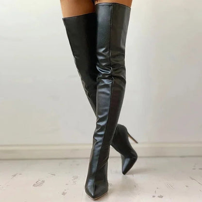 Bottes talons hauts 11 cm