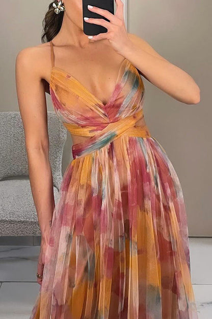 Florence™ | Robe longue ravissante à imprimé fleuri