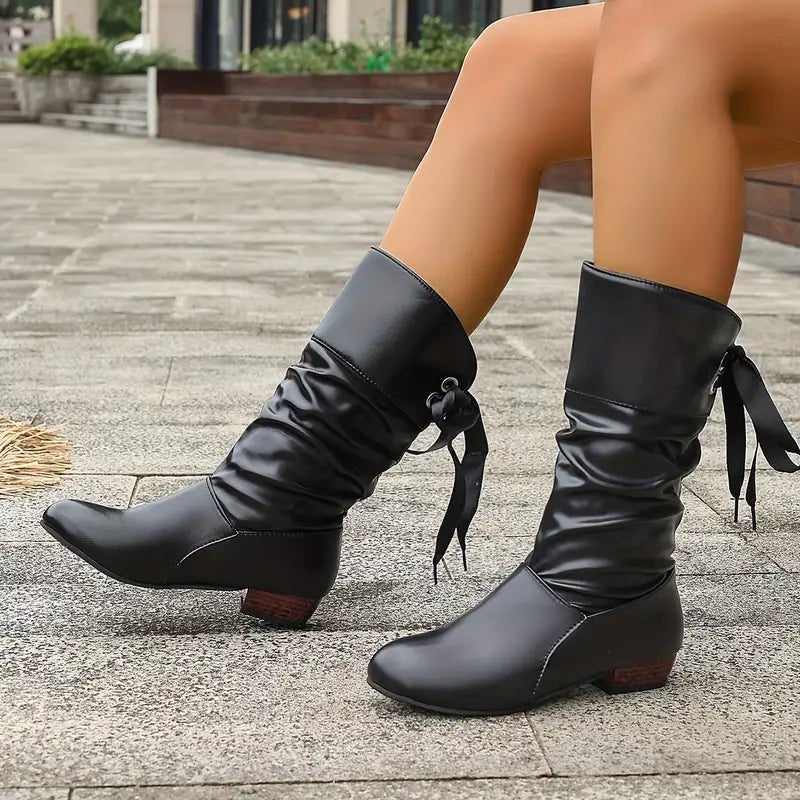 Bottines Retro en cuir