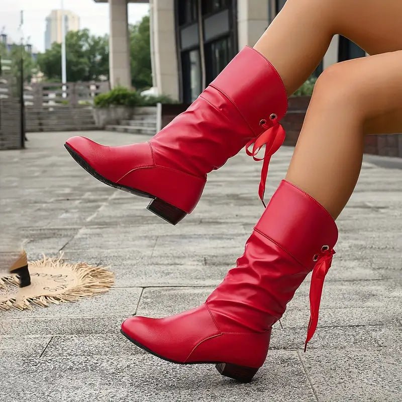 Bottines Retro en cuir