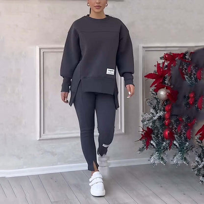 Chloe | Ensemble sweat-shirt et leggings pour femme